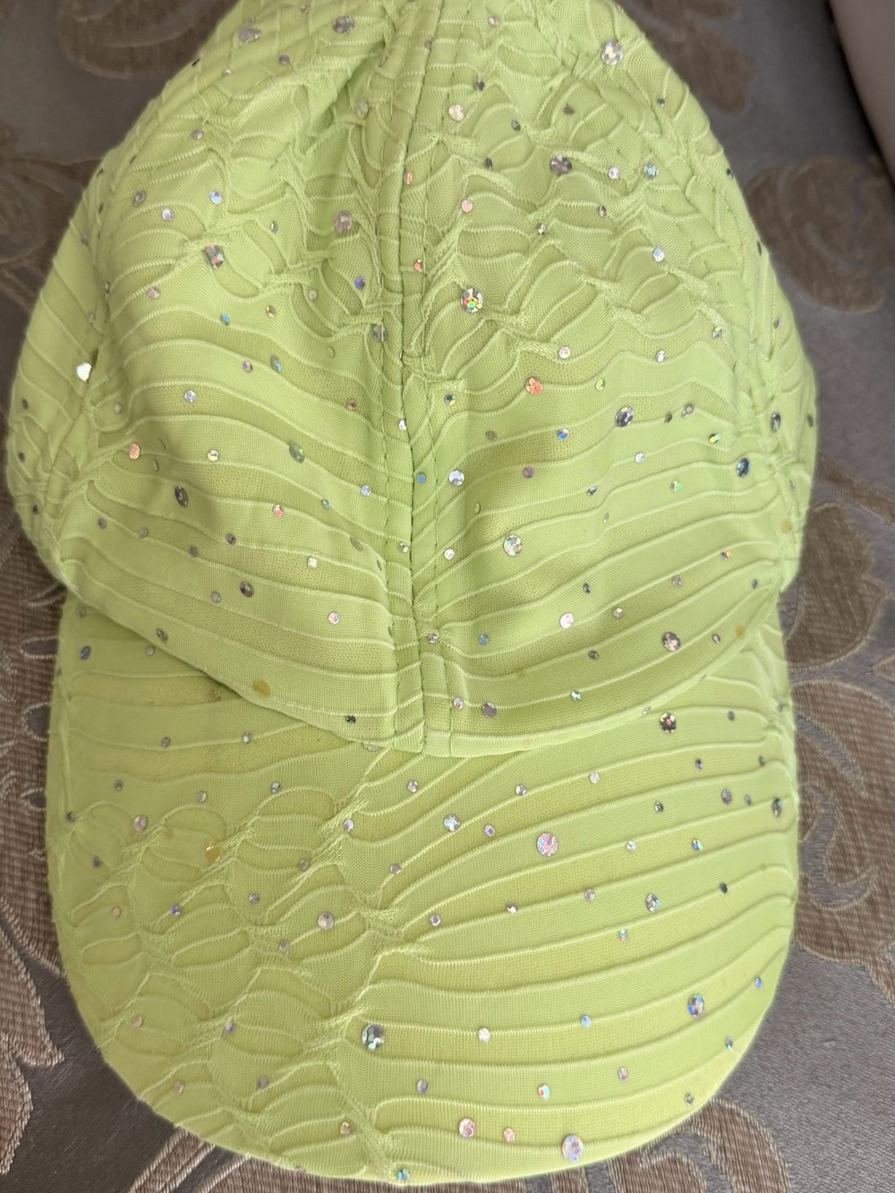 CO Neon Lime Cap with Iridescent Accent